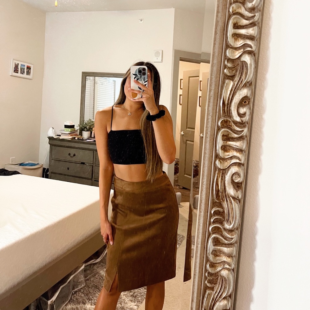 Ann Taylor Velvet Skirt